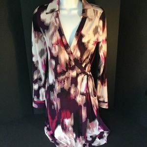 Calvin Klein wrap dress size 6